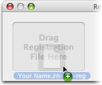 Registration panel file well